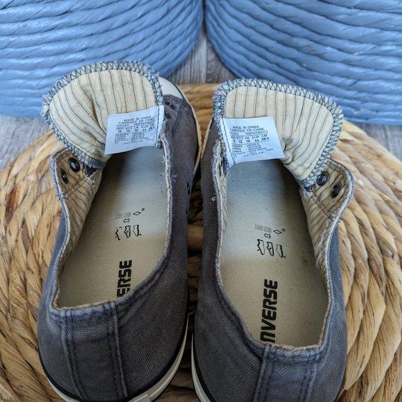 Used (M10) - CONVERSE Distressed Slip-On Sneakers - Picture 2 of 7